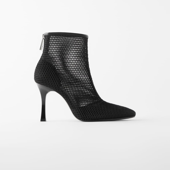 Zara Shoes - 🆕 Zara Mesh Ankle Boots